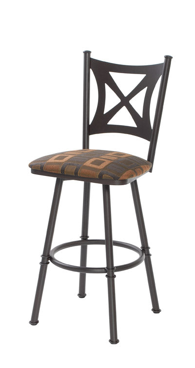 Aramis - Swivel Stool with Upholstered Seat by Trica - Stools Canada