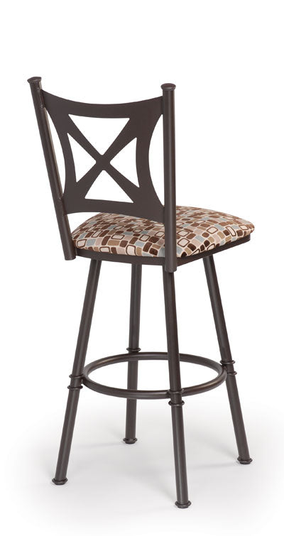 Aramis - Swivel Stool with Upholstered Seat by Trica - Stools Canada