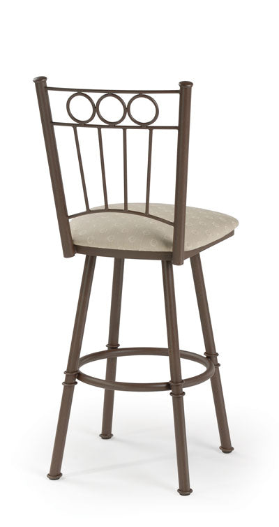 Charles I - Swivel Stool with Upholstered Seat by Trica - Stools Canada