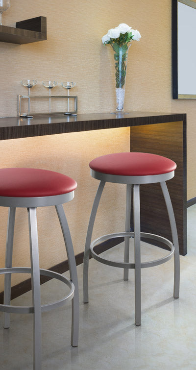 Henry - Backless Swivel Stool by Trica - Stools Canada