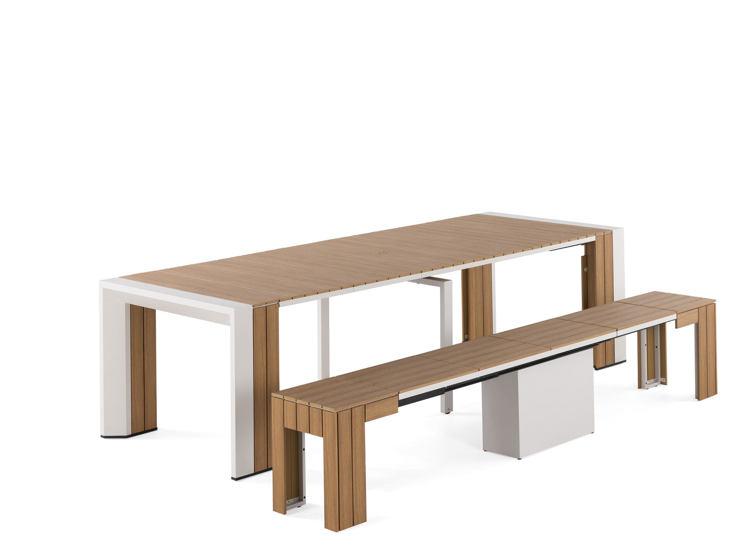 Transformer Outdoor Dining Set - The Practical | Table, Transformer Bench