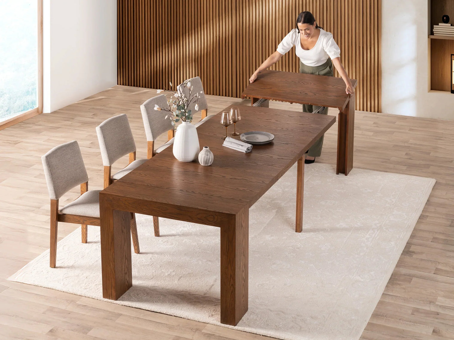 Transformer Dining Set - The Family | Table, 4x Transformer Chairs