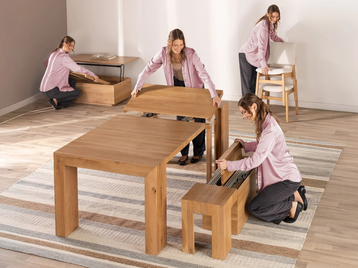 Transformer Dining Set - The Gathering | Table, 2x Bench