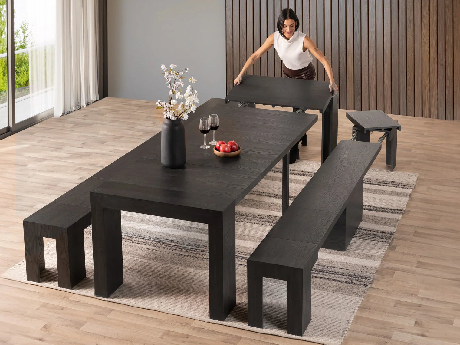Transformer Dining Set - The Gathering | Table, 2x Bench