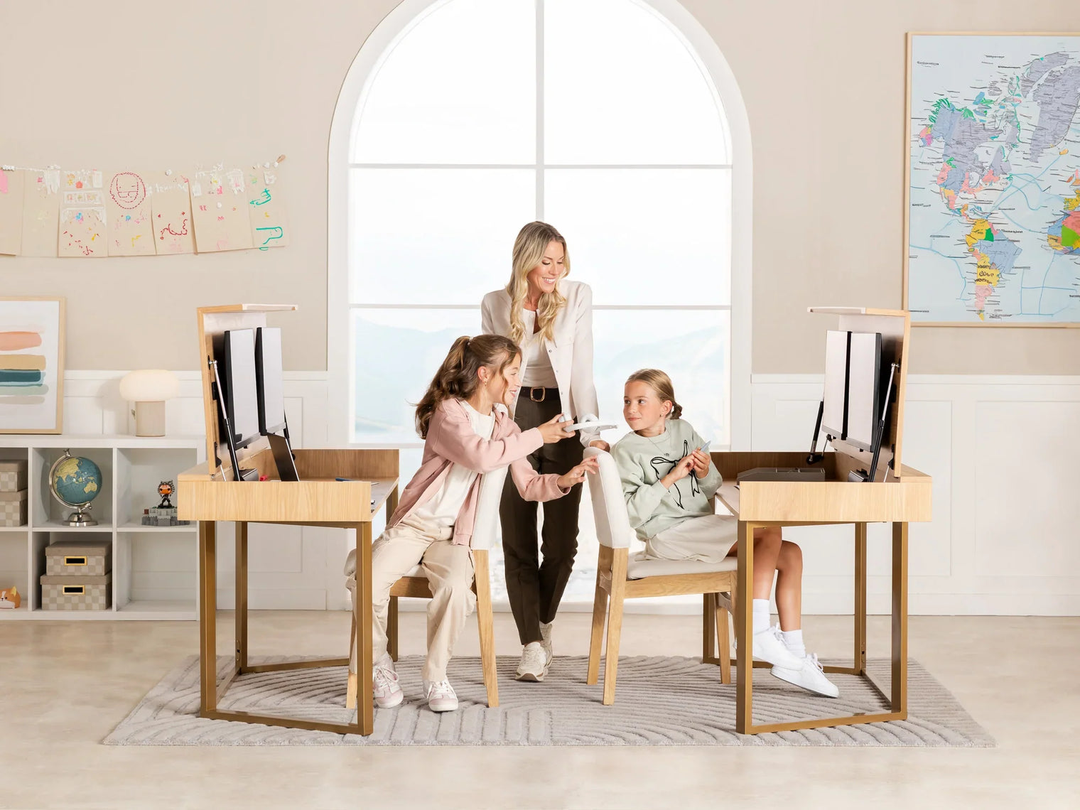 Transformer Table to Desk Double - The Savouring