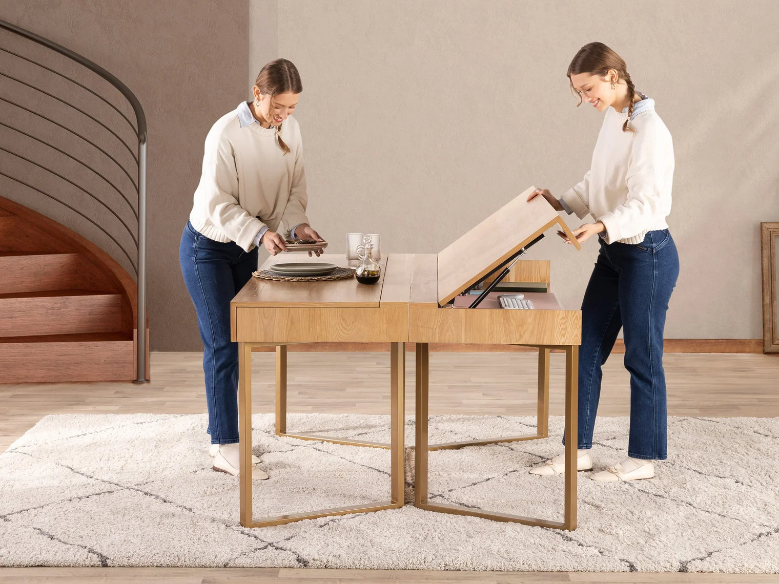 Transformer Table to Desk - The Savouring