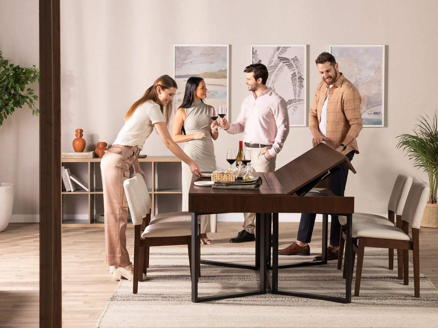 Transformer Table to Desk Double - The Savouring