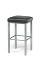 Day - Stationary Backless Stool with Upholstered Seat by Trica - Stools Canada