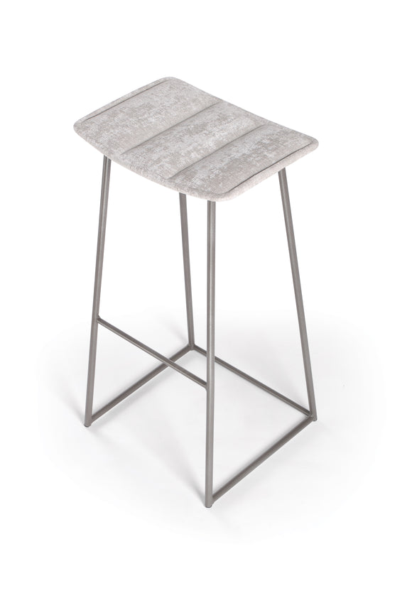Palmo - Stationary Stool with Upholstered Seat by Trica - Stools Canada