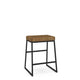 Bryan - Non Swivel Stool with Danish Cord Seat by Amisco - 40032 - Stools Canada