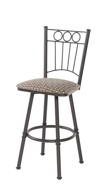 Charles I - Swivel Stool with Upholstered Seat by Trica - Stools Canada
