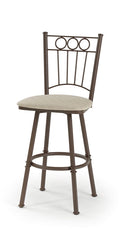 Charles I - Swivel Stool with Upholstered Seat by Trica - Stools Canada