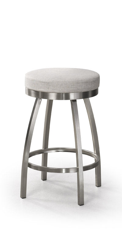 Henry - Backless Swivel Stool by Trica - Stools Canada