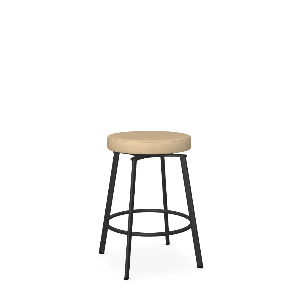 Skyla - Swivel Stool with Upholstered Seat by Amisco - 42344 - Stools Canada