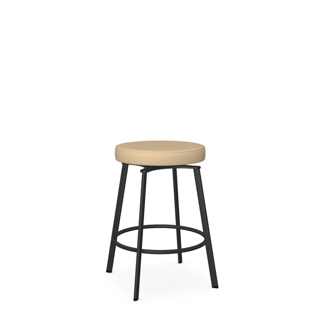 Skyla - Swivel Stool with Upholstered Seat by Amisco - 42344 - Stools Canada
