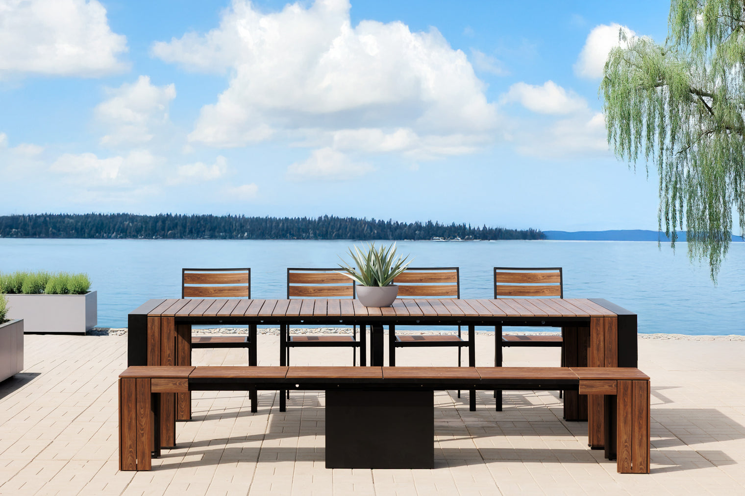 The Transformer Outdoor Dining Set – The Host
