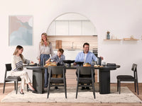 Transformer Round Dining Set - The Family | Table, 4x Transformer Round Chairs