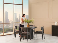 Transformer Round Dining Set - The Family | Table, 4x Transformer Round Chairs