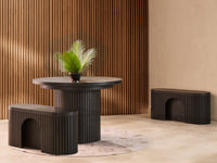 Transformer Round Dining Set - The Gathering | Table, 2x Transformer Round Bench