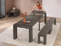 Transformer Dining Set Table and Bench - The Practical Black Friday Special