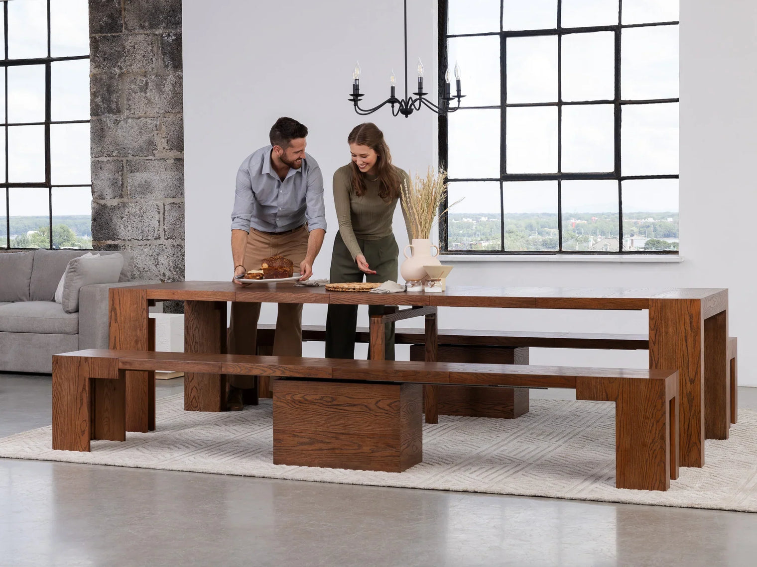 Transformer Dining Set - The Gathering | Table, 2x Bench