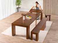 Transformer Dining Set Table and Bench - The Practical Black Friday Special
