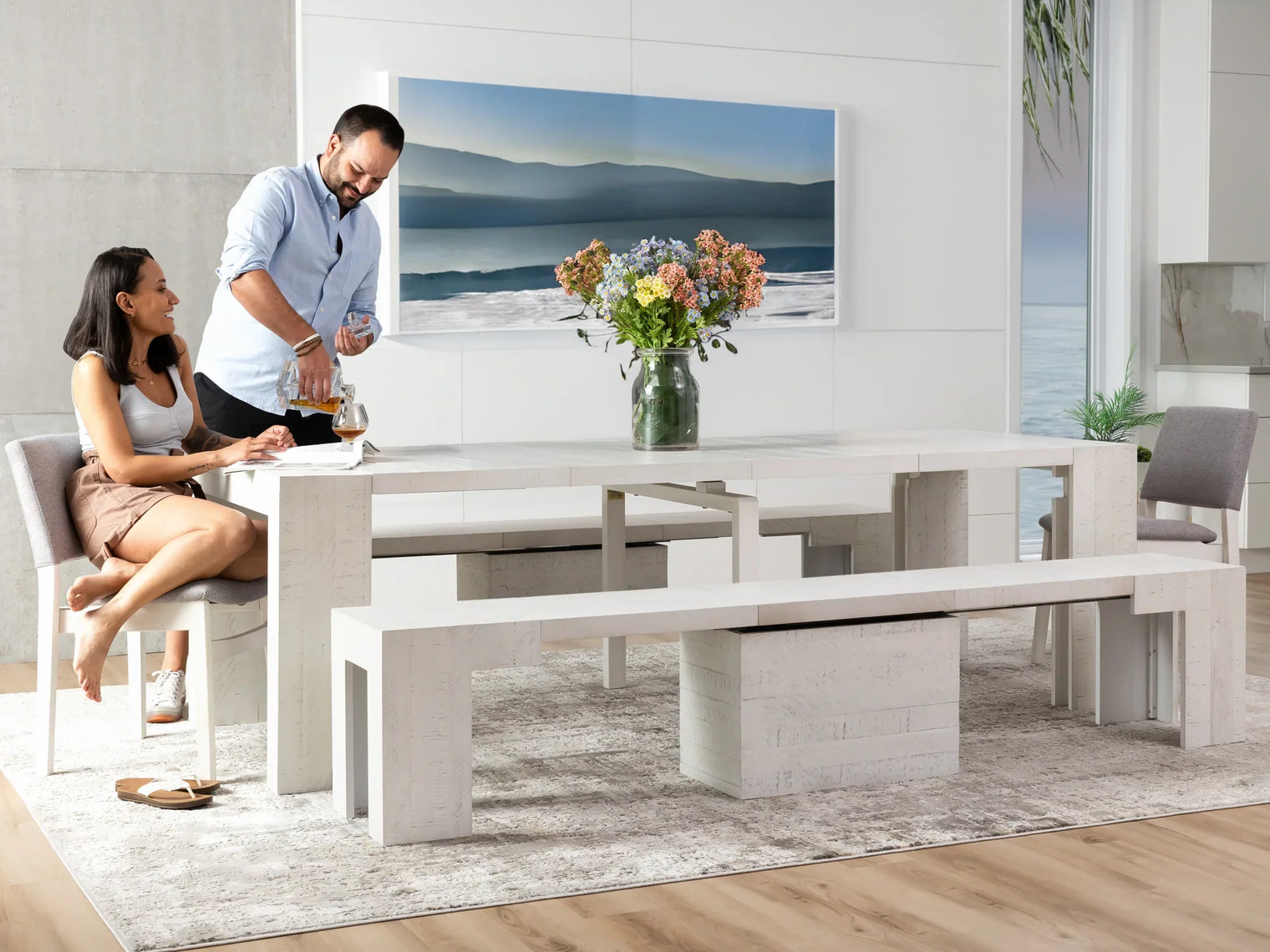 Transformer Dining Set - The Gathering | Table, 2x Bench