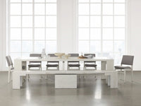 Transformer Dining Set - The Host | Table, 4x Chairs & Bench