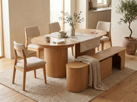 Transformer Eclipse Round Dining Table Set- "The Host"