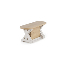 Gather Extendable Curved-End Bench