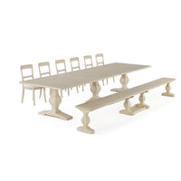 Savor Dining Set: Table + 1 Bench + 6 Chairs