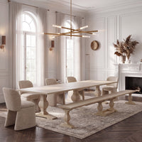 Savor Dining Set+ Table + 1 Bench
