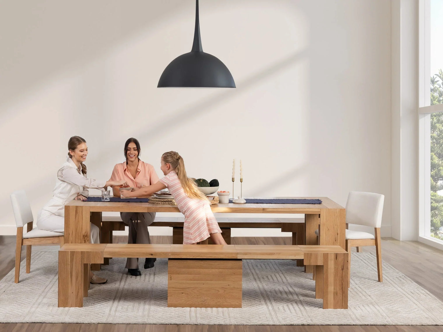 Transformer Dining Set - The Gathering | Table, 2x Bench