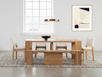 Transformer Dining Set - The Host | Table, 4x Chairs & Bench