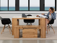 Transformer Dining Set Table and Bench - The Practical Black Friday Special