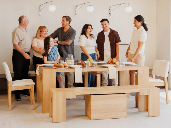 Transformer Dining Set Table and Bench - The Practical Black Friday Special