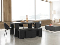 Transformer Dining Set Table and Bench - The Practical Black Friday Special