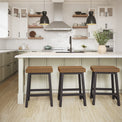 Tyler - Non Swivel Stool with Danish Cord Seat by Amisco - 40045 - Stools Canada