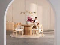 Transformer Round Dining Set - The Family | Table, 4x Transformer Round Chairs