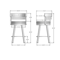 Ronny - Swivel Stool with Upholstered Seat and Backrest by Amisco - 41442