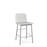 Outback Stationary Stool with Upholstered Seat and Backrest by Amisco 40336 - Stools Canada