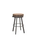 Bryce - Backless Swivel Stool with Upholstered Seat by Amisco - 41444 - Stools Canada
