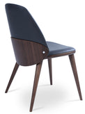 Aston - Dining Chair with Grey PPM Seat and American Walnut Base by BNT sohoConcept - Stools Canada