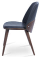 Aston - Dining Chair with Grey PPM Seat and American Walnut Base by BNT sohoConcept - Stools Canada