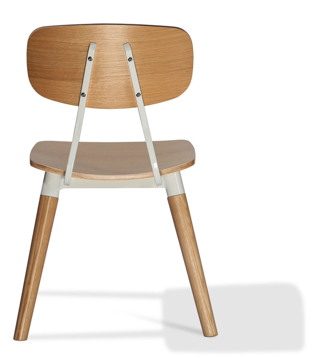 Esedra - Dining Chair with Plywood Oak Veneer Seat and Natural Finished Base by BNT sohoConcept - Stools Canada