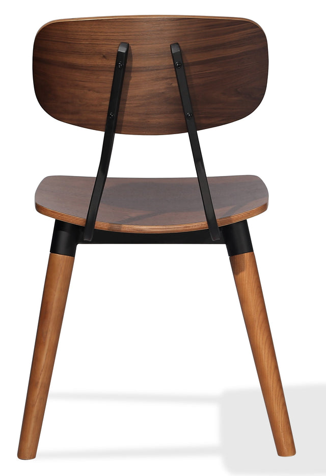 Esedra - Dining Chair with Plywood Walnut Veneer Seat and Walnut Finished Base by BNT sohoConcept - Stools Canada