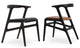 Morelato - Dining Chair with Hazelnut PPM Seat and Black Finished Base by BNT sohoConcept - Stools Canada