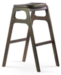 Nelson - Wood Stools with Walnut Finished Wood Seat and Base by BNT sohoConcept - Stools Canada