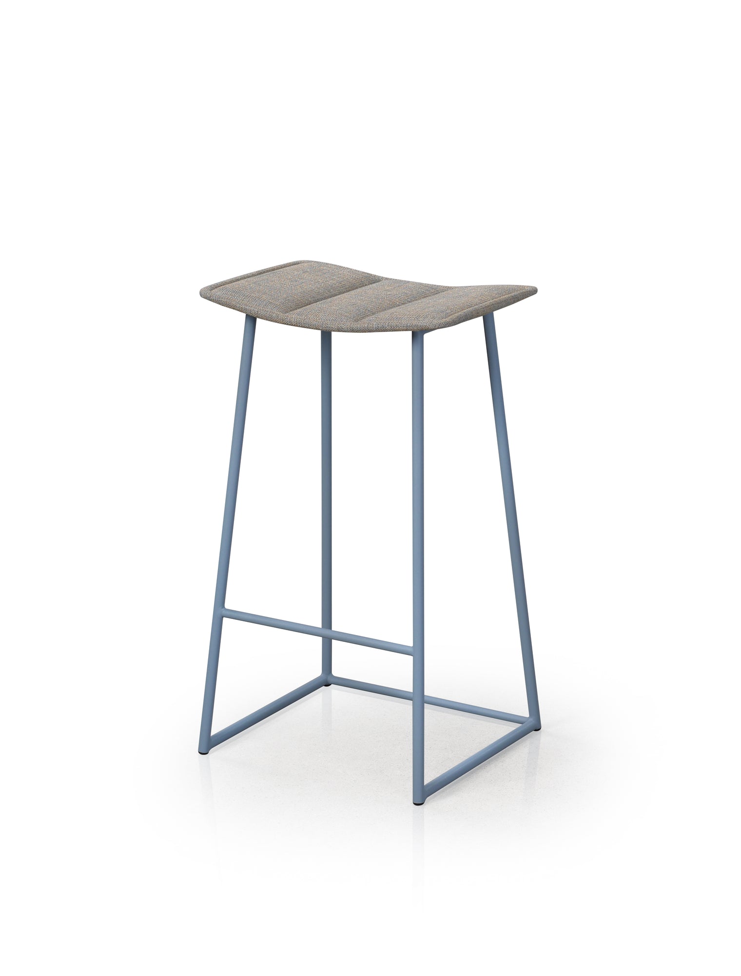 Palmo - Stationary Stool with Upholstered Seat by Trica - Stools Canada