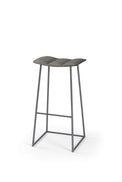 Palmo - Stationary Stool with Upholstered Seat by Trica - Stools Canada
